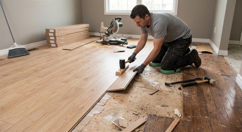 Laminate Floor Replacement in Arizona City, AZ
