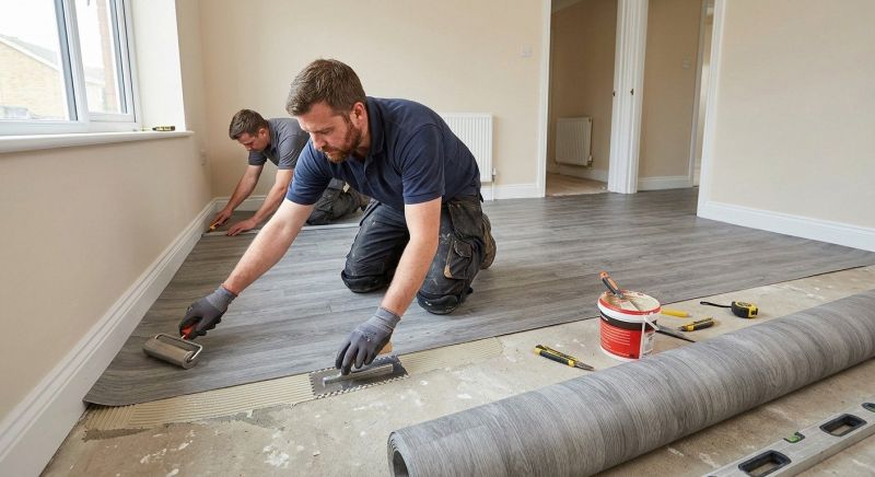 Sheet Linoleum Installation in Arizona City, AZ