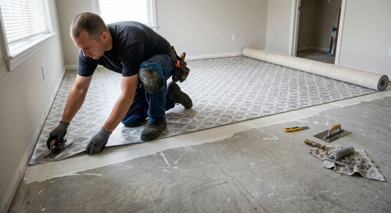 Sheet Linoleum Installation in Maricopa, AZ