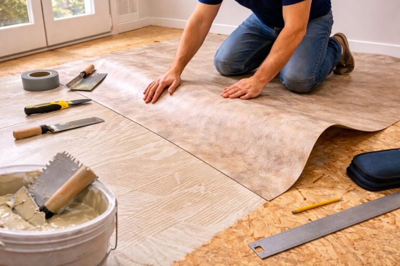 Sheet Vinyl Installation in Arizona City, AZ